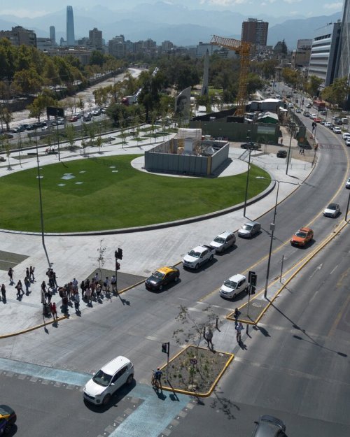 Así luce el nuevo Nudo Baquedano: La principal renovación urbana de la región Metropolitana