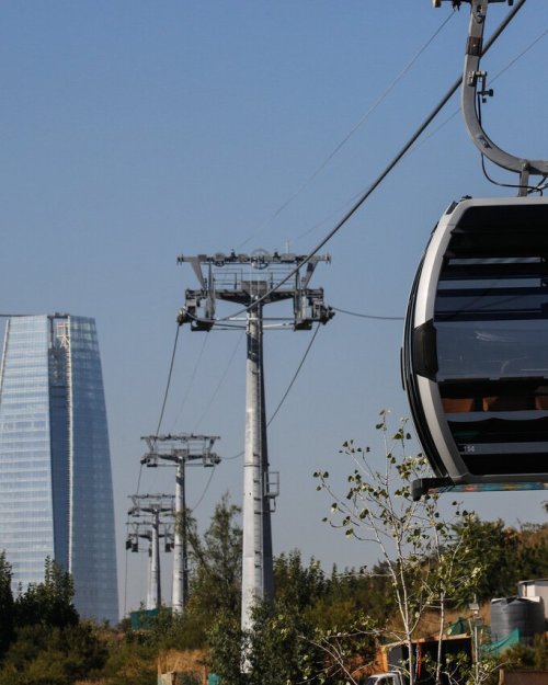 Las imponentes vistas que tendrá el teleférico Bicentenario: unirá Tobalaba con Ciudad Empresarial en 13 minutos