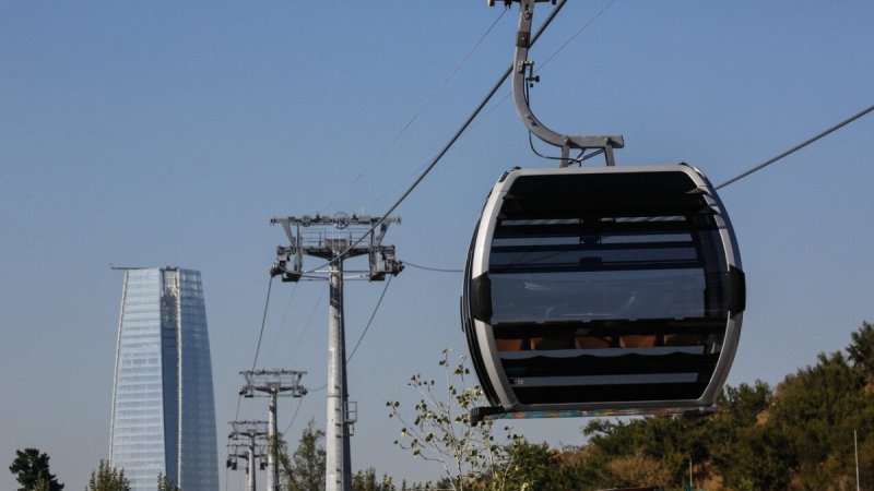 Las imponentes vistas que tendrá el teleférico Bicentenario: unirá Tobalaba con Ciudad Empresarial en 13 minutos