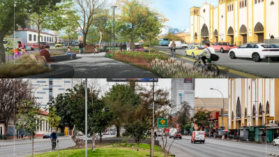 Bandejón central de la Alameda tendrá más áreas verdes, iluminación y accesibilidad en histórica renovación urbana