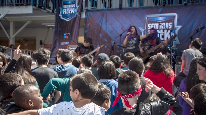Rock al Patio: La iniciativa que busca disminuir la violencia y fortalecer la convivencia escolar de niños, niñas y jóvenes
