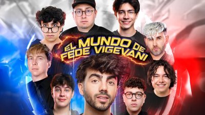 Tiene miles de seguidores en redes sociales: Popular “youtuber” Fede Vigevani se presentará en el Claro Arena