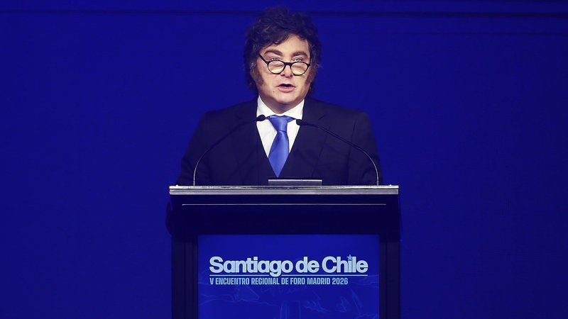 Foro Madrid: Milei pide unidad en la derecha y "quitar el cáncer de la izquierda"