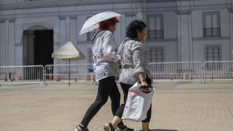 Un 18 caluroso: Se pronostican altas temperaturas para la Región Metropolitana