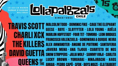 Travis Scott, Charli XCX y Queens of the Stone Age serán parte de Lollapalooza 2027